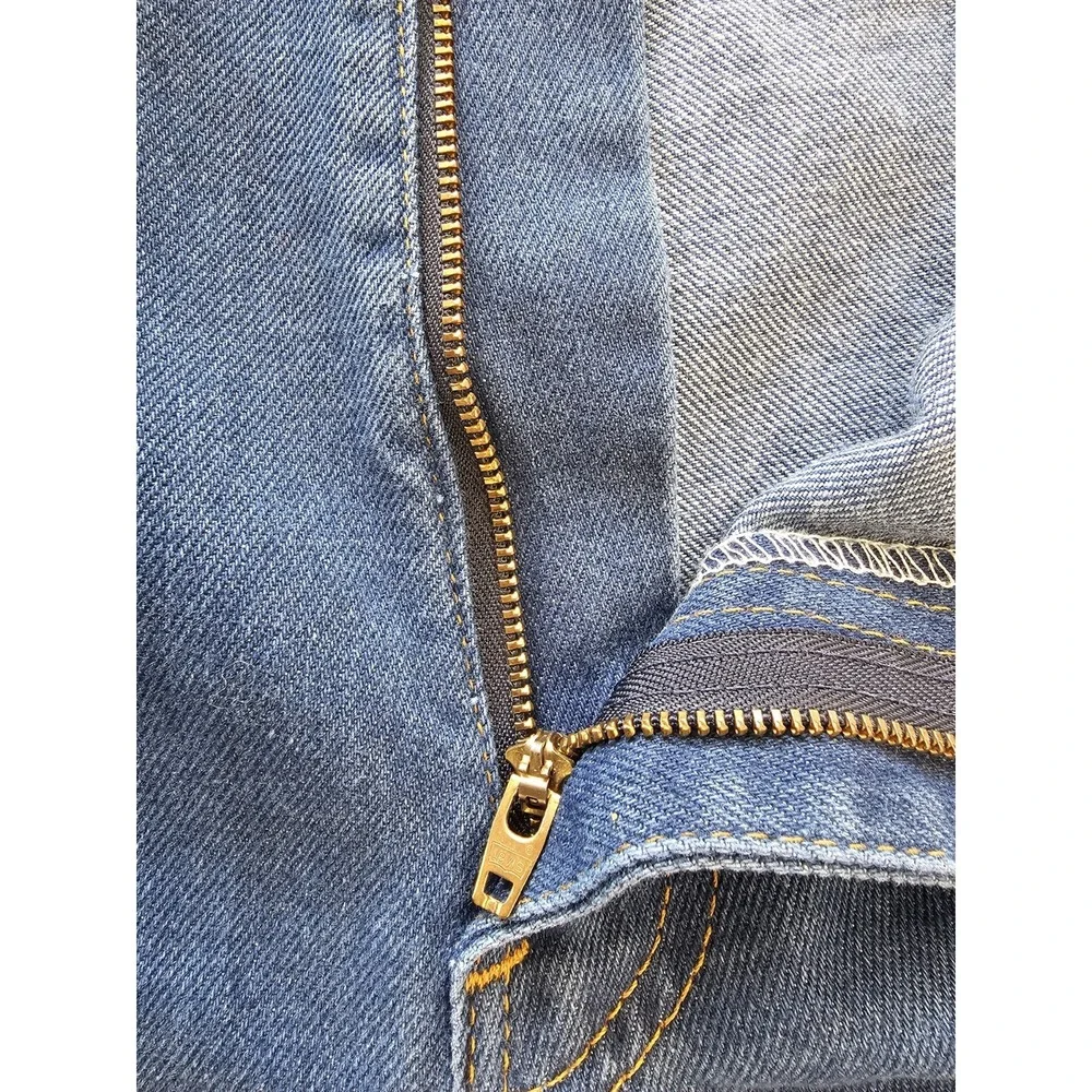 VINTAGE Levi's Jeans Mens 42 X 30 Blue 547 Orange Tab Skosh Comfort Room 80s USA